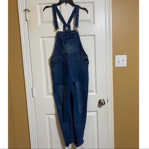 Overall Denim Dungaree Full length
